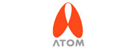 Logotipo de la marca ATOM que representa Suministros Galeno en Galicia