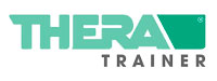 Logotipo de la marca THERA Trainer que representa Suministros Galeno en Galicia